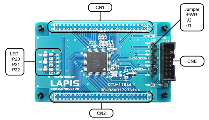 位置电路 - ROHM Semiconductor RB-D62Q1727GA64参考板